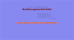 Desktop Screenshot of kulturgeschichte.udk-berlin.de